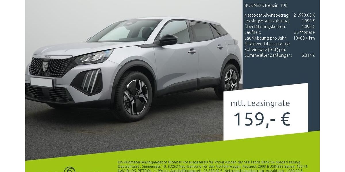 Peugeot 2008 2.500 km 21.330 &euro; Borken 46325