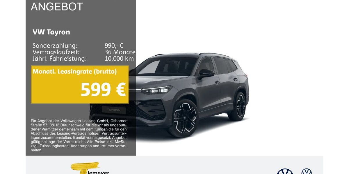 VW Tayron 19.184 km 53.110 &euro; Marl 45770