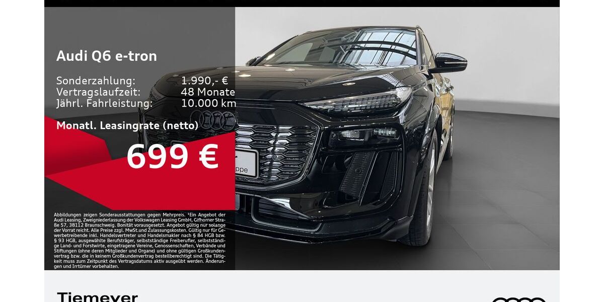 Audi Q6 e-tron 1.050 km 83.980 &euro; Dorsten 46284