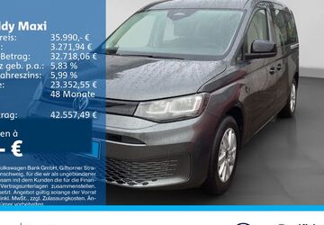 VW Caddy Maxi 1.696 km 34.420 &euro; Recklinghausen 45663